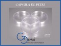 CAJA O CAPSULA PETRI VIDRIO C/3 DIVISORIAS